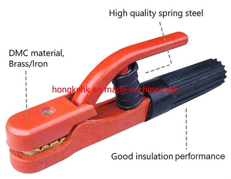 Halfr Brass 500A Welding Clamp Welding Torch Electrode Holder Welding Tool Welding Accessory