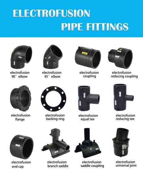 HDPE 45-Grad-Winkel SDR11 Elektroschweißrohrverschraubung 40 mm